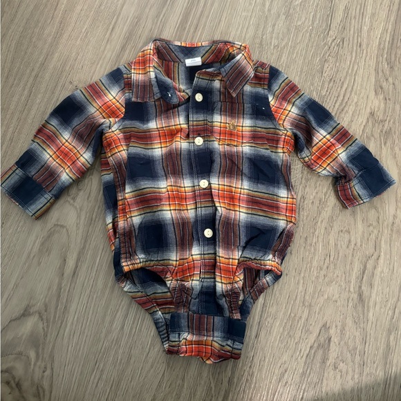 6-12M Baby Gap Plaid & Jean Outfit - Picture 2 of 5